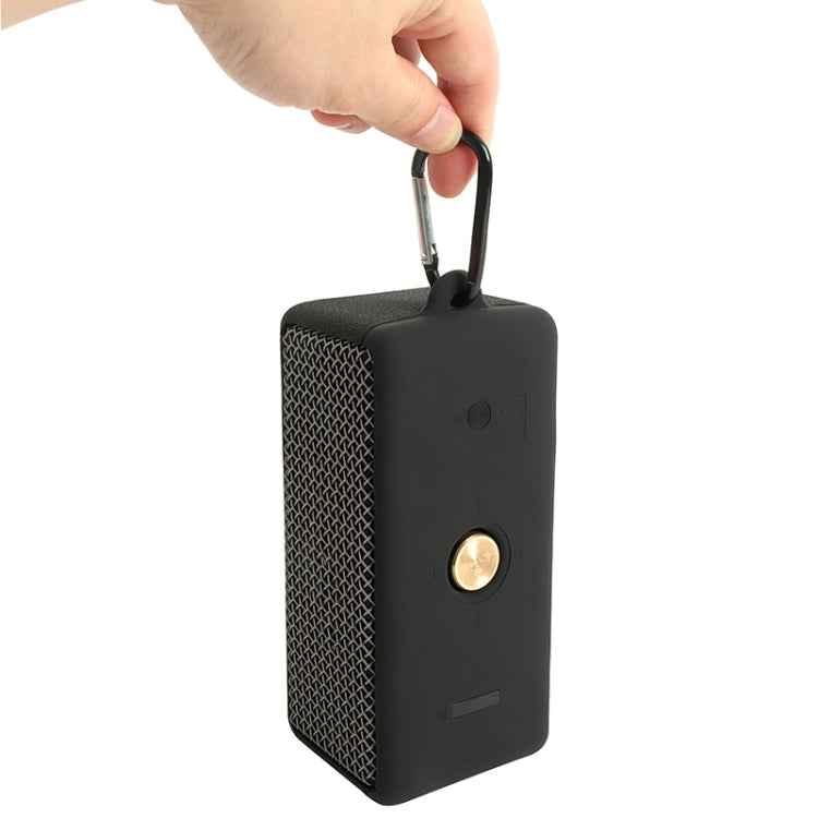 Étui en silicone pour enceinte Bluetooth M1 Marshall Emberton : rouge, noir, gris et bleu foncé