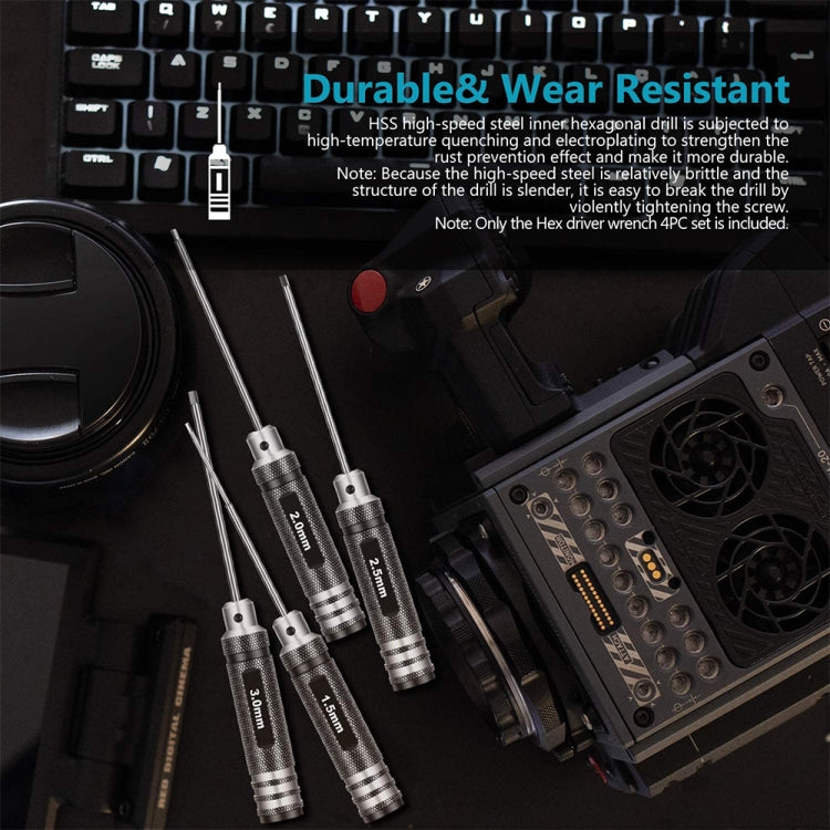 BRDRC 4 In 1 Drone Repair And Disassembly Tool Inner Hexagonal T6/T9 Screwdriver, 4 In 1