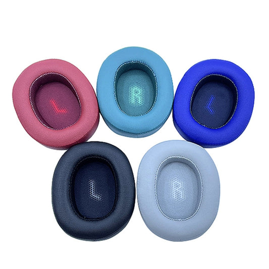 Close-up of premium football net textured headphone foam earmuff padding