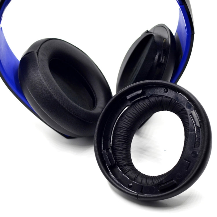 2 PCS Headphone Sponge Cover for SONY PS3 PS4 7.1 Gold,Style:, Black Earpads, White Earpads, Blue Headband, Blue Earpads, Velvet Earpads, Lamb Leather Earpads, Cloth Fiber Earpads, Burlap Grey Earpads, Gray  Earpads