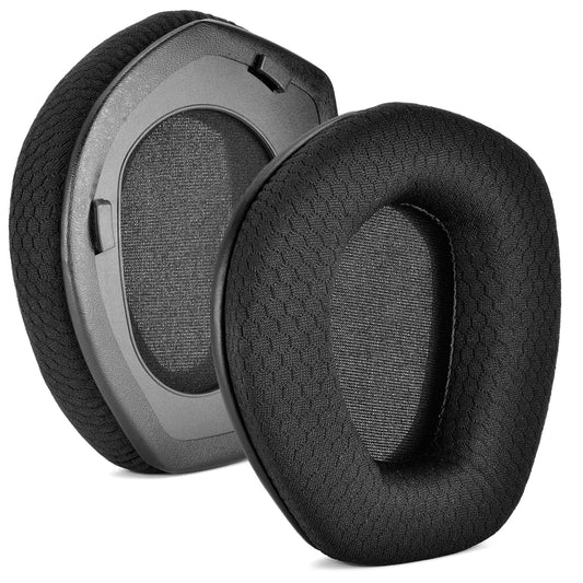 Luxurious lambskin earmuff pads enhancing audio experience and comfort fit