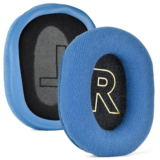 Premium protein leather earpad pair in black with soft memory foam core for G Pro X