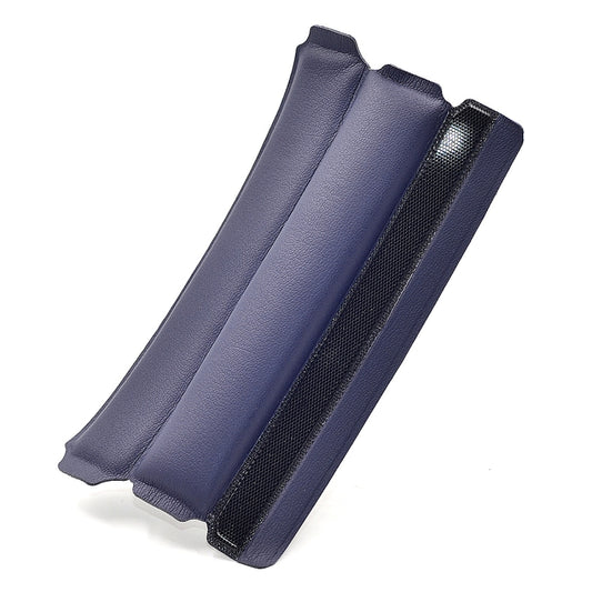 Blue sticky headband cushion compatible with Bose QuietComfort earphones