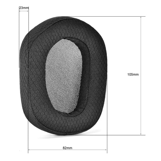 Packaged earmuff replacement set with two cushions for G335 headphones