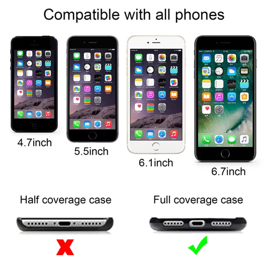 Phone lanyard packaging showing three-piece set with adjustable length and card holder features for daily carry