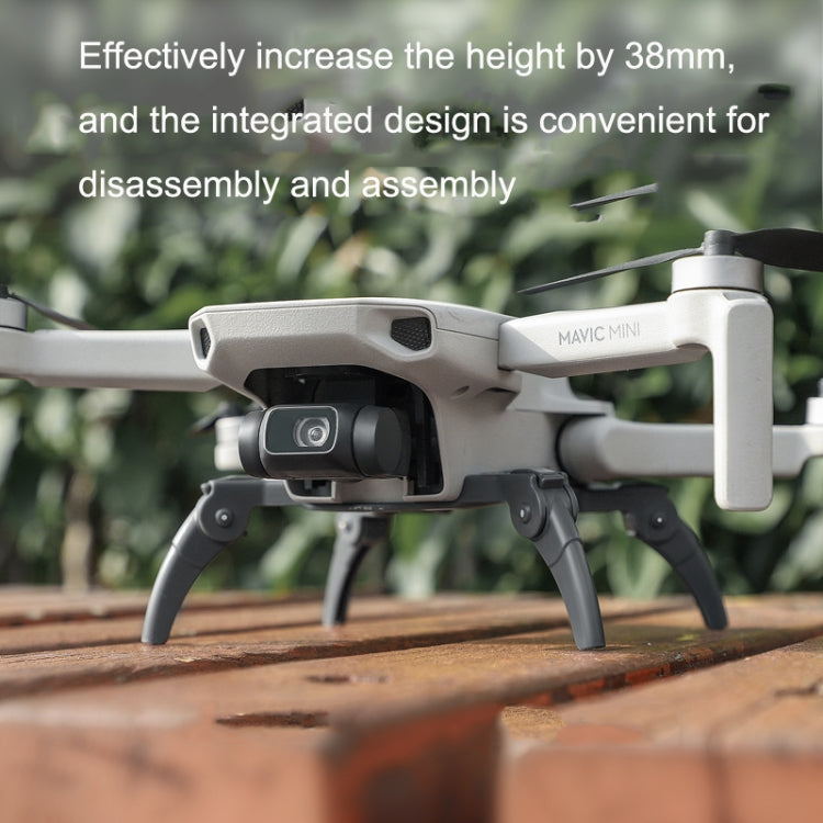 Sunnylife LG380 Heightening Spider Tripod Folding Drop Protection Bracket For DJI Mini 2 / SE, For DJI Mini 2 / SE(Grey), For DJI Mini 2 / SE(Dual -color)