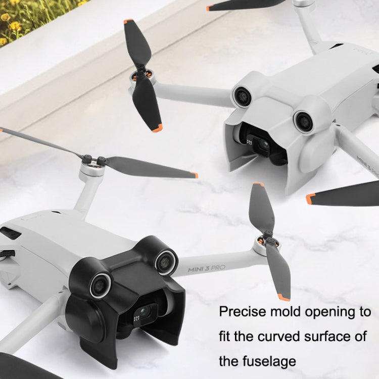 Sunnylife MM3-ZG406 Lens Hood Gimbal Protection Anti-Glare Sunshade Cover For DJI Mini3 Pro, Black, Grey