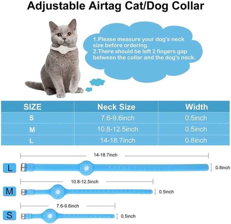 Pet Luminous Collar Locator Cover for Airtag