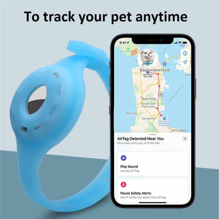 Pet Luminous Collar Locator Cover for Airtag