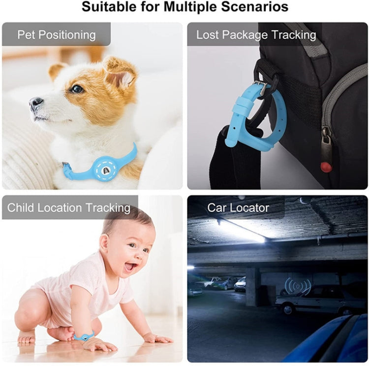 Pet Luminous Collar Locator Cover for Airtag