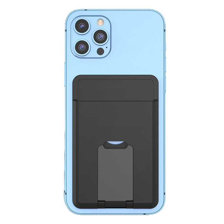 Support magnétique en silicone CY133H avec fonction porte-cartes, magnétique (noir), magnétique (bleu foncé), magnétique (bleu clair), magnétique (vert)