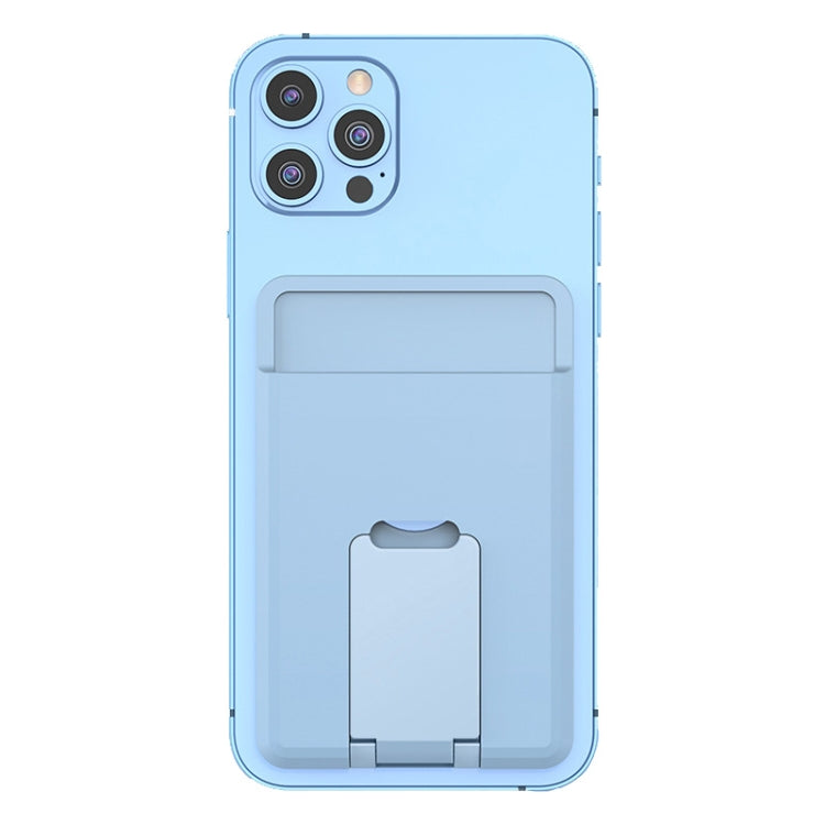 Support magnétique en silicone CY133H avec fonction porte-cartes, magnétique (noir), magnétique (bleu foncé), magnétique (bleu clair), magnétique (vert)