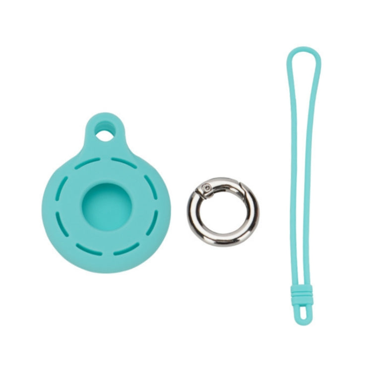 For AirTag 2nd Gen / AirTag 1st Gen Tracking Anti-Lost Locator Silicone Case, Mint Green, Pink, Black, Red, Yellow, Orange, Coffee, Dark Green, Coral Color, Lime White, Transparent, Noon Blue, Luminous White, Luminous Orange, Luminous Pink             ...