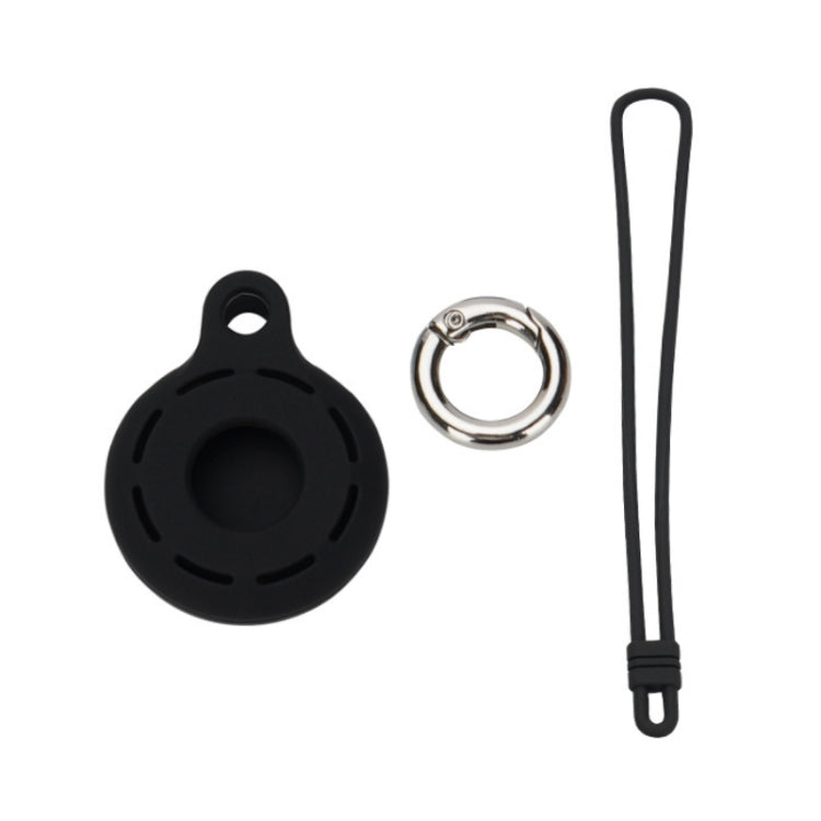 For AirTag 2nd Gen / AirTag 1st Gen Tracking Anti-Lost Locator Silicone Case, Mint Green, Pink, Black, Red, Yellow, Orange, Coffee, Dark Green, Coral Color, Lime White, Transparent, Noon Blue, Luminous White, Luminous Orange, Luminous Pink             ...