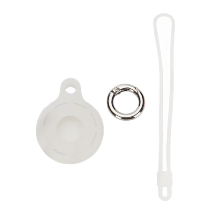 For AirTag 2nd Gen / AirTag 1st Gen Tracking Anti-Lost Locator Silicone Case, Mint Green, Pink, Black, Red, Yellow, Orange, Coffee, Dark Green, Coral Color, Lime White, Transparent, Noon Blue, Luminous White, Luminous Orange, Luminous Pink             ...