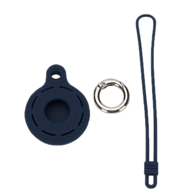 For AirTag 2nd Gen / AirTag 1st Gen Tracking Anti-Lost Locator Silicone Case, Mint Green, Pink, Black, Red, Yellow, Orange, Coffee, Dark Green, Coral Color, Lime White, Transparent, Noon Blue, Luminous White, Luminous Orange, Luminous Pink             ...