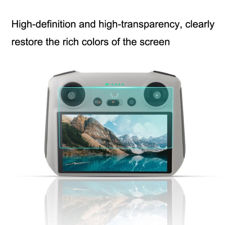Sunnylife MM3-GHM387 9H 2.5D HD Tempered Glass Film For Mini3 Pro Remote Control, MM3-GHM387