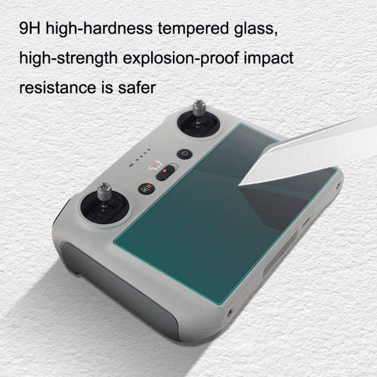 Sunnylife MM3-GHM387 9H 2.5D HD Tempered Glass Film For Mini3 Pro Remote Control, MM3-GHM387