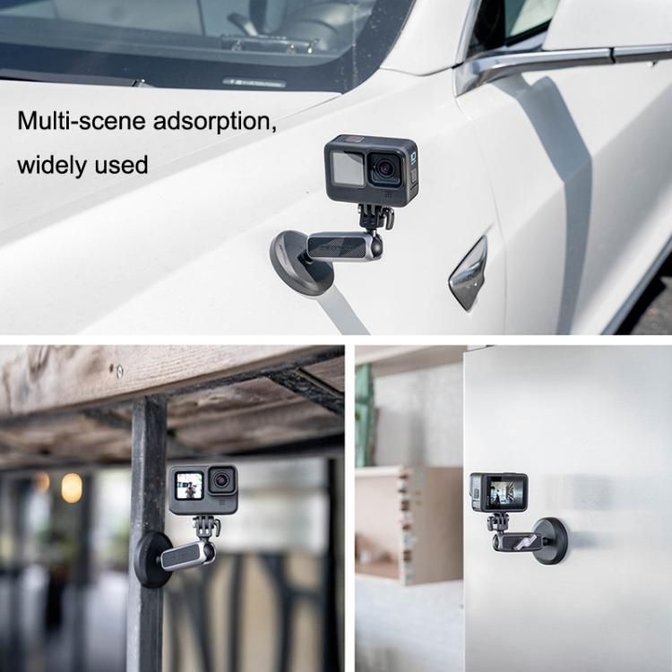 PGYTECH P-GM-155 Action Camera Mount for Action2 / GoPro / Insta360, Magnetic, Paste