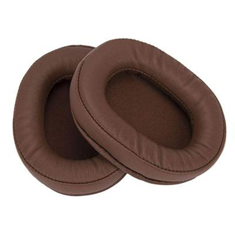 2 PCS Headset Sponge Earmuffs For SONY MDR-7506 / V6 / 900ST, Gray Stitching, Black Stitching, White Stitching, Brown Stitching, Black Net, Net Stitching, Black White Net, Black Blue Net, Black Green Net, Black Lambskin, Brown Lambskin, Black Bright���...