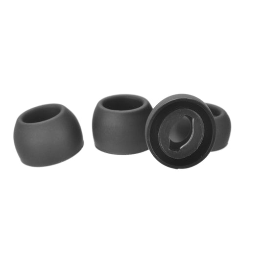 Black silicone earplug tips for Galaxy Buds Pro large, medium, small fit