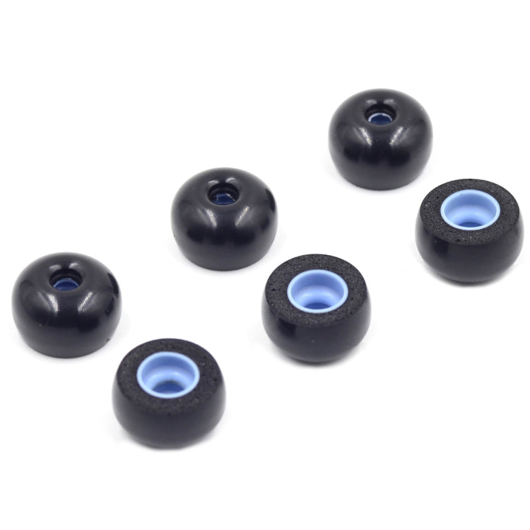 6 PCS Memory Foam Earplugs For TWS Jabra Elite 65T Sony WF-1000XM3 Real Wireless Headset, Large, Medium, Small