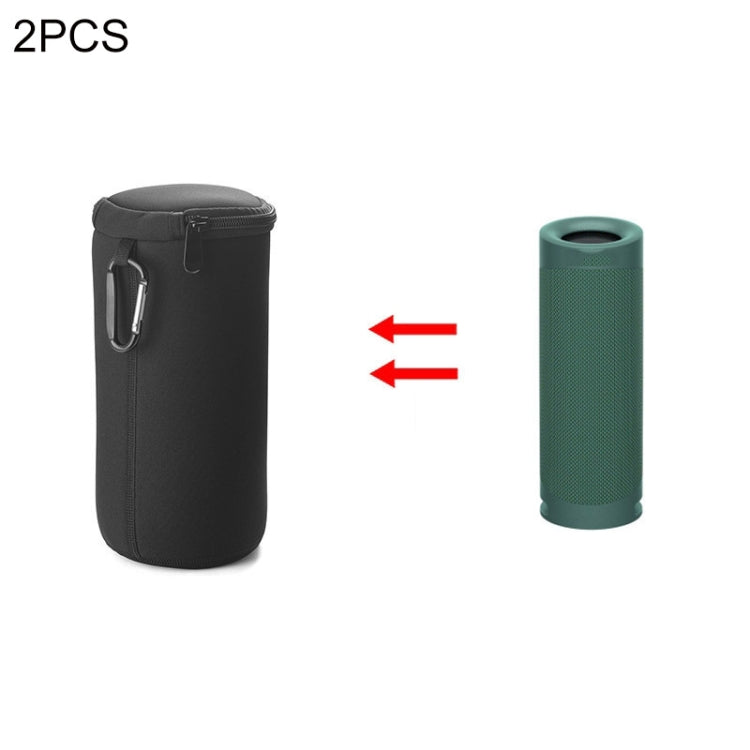 2 PCS Wireless Bluetooth Speaker Portable Waterproof Case For Sony SRS-XB23
