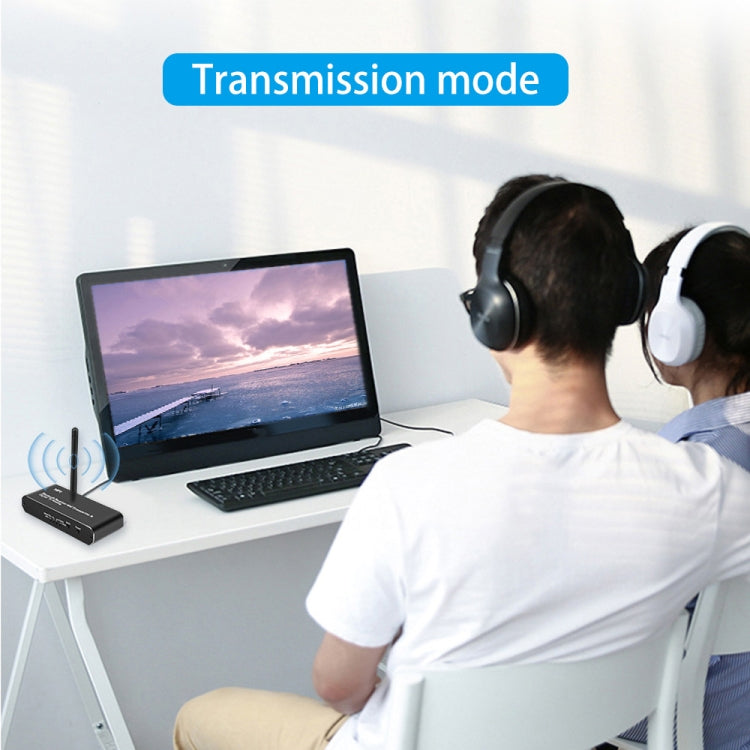 D09 2 In 1 AUX Wireless Bluetooth Receiver RCA Fiber Coaxial Bluetooth Transmitter, D09