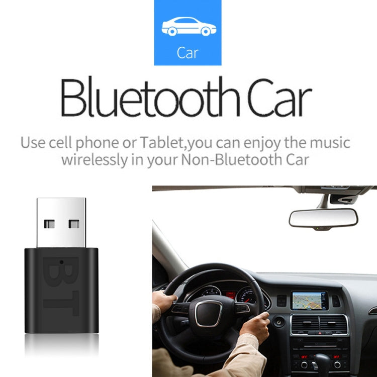 Lot de 2 récepteurs audio Bluetooth 5.0 2 en 1 MSD118 pour voiture, haut-parleur, ordinateur, émetteur