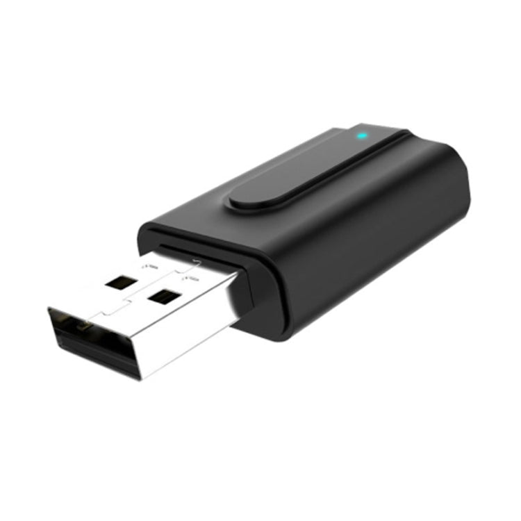 BT10 2 In 1 USB Bluetooth 5.0 Transmitter Receiver Speaker Computer Wireless Headphone Adapter, BT10