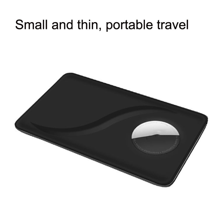 FY-2022 Locator Protective Case Card Type Anti-Lost Case Wallet for AirTag 2nd Gen / AirTag 1st Gen, Card Type Black, Card Type White, Card Type Grey