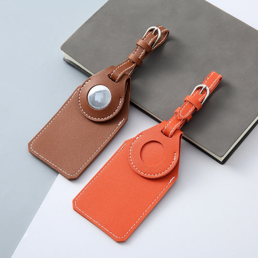 Apple AirTag protective wallet series cover packaging showing product details and compatibility
