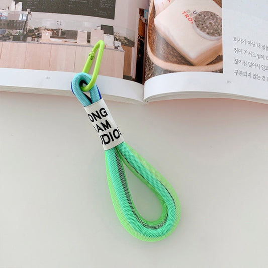 Multiple phone case wrist ropes displayed showing all vibrant color options available