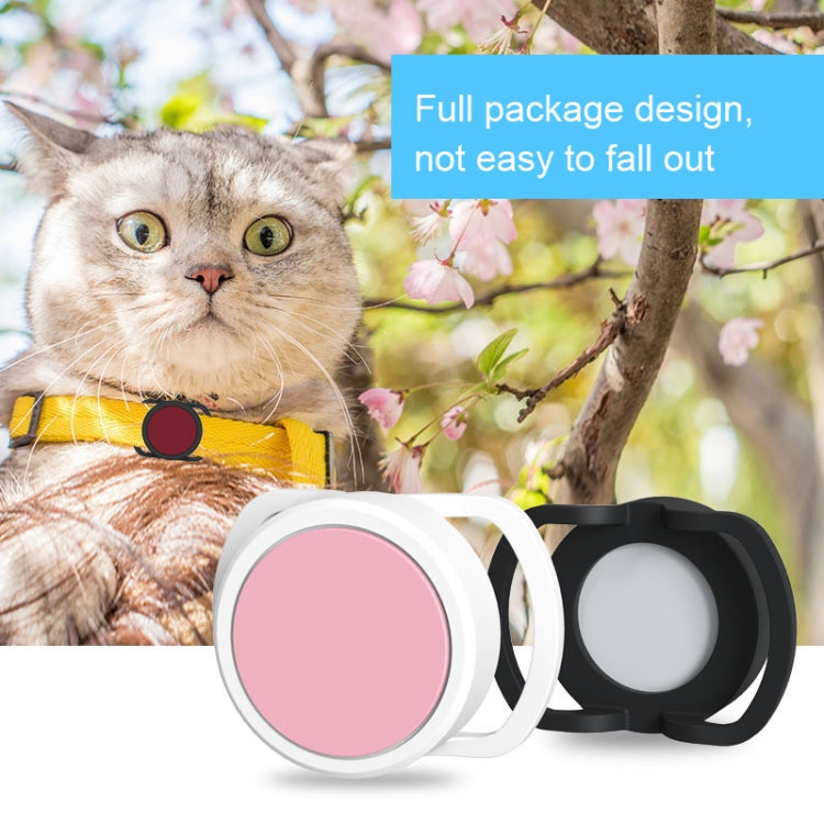 2 PCS  Anti-Lost Tracker Silicone Case for AirTag 2nd Gen / AirTag 1st Gen, 24mm, 30mm