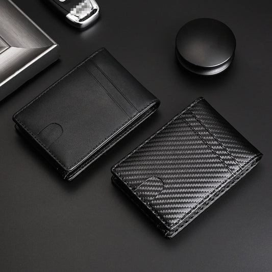 Plain weave AirTag wallet interior showcasing card slots and tracking device compartment