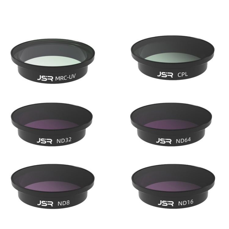 JSR  Drone Filter Lens Filter For DJI Avata,Style:, MCUV, CPL, ND8, ND16, ND32, ND64, ND8-PL, ND16PL, ND32PL, ND64PL, Anti-light Harm, Star, Brushed Gold, Brushed Blue, CPL+ND8+ND16, 4-in-1 (ND), 4-in-1 (NDPL), 6 In 1, 9 In 1