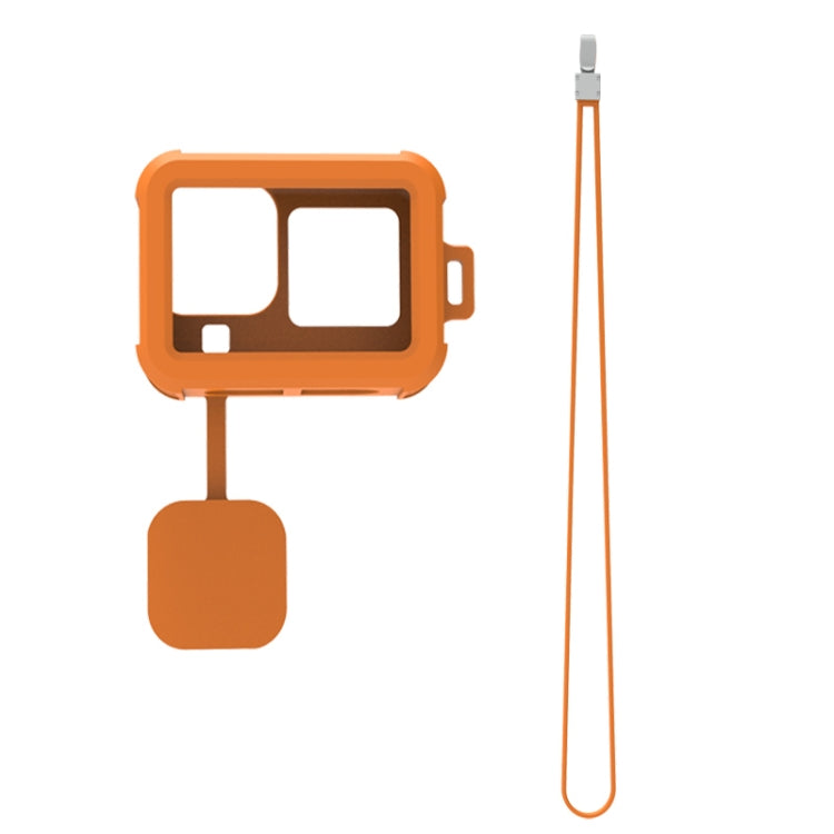 For GoPro HERO10 Black / HERO9 Black Liquid Silicone Case, Liquid Silicone Case (Rose Red), Liquid Silicone Case (White), Liquid Silicone Case (Red), Liquid Silicone Case (Black), Liquid Silicone Case (Orange), Liquid Silicone Case (Transparent)�������...