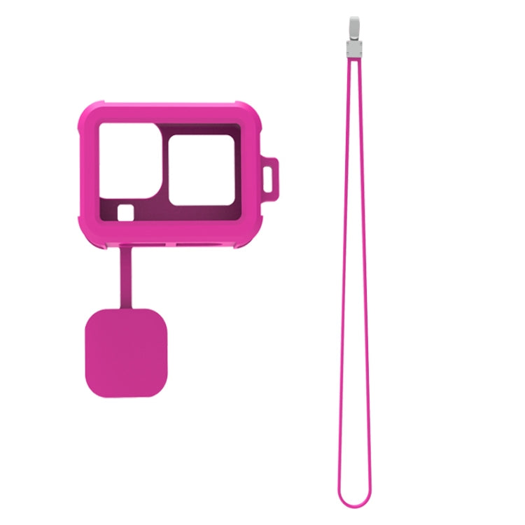 For GoPro HERO10 Black / HERO9 Black Liquid Silicone Case, Liquid Silicone Case (Rose Red), Liquid Silicone Case (White), Liquid Silicone Case (Red), Liquid Silicone Case (Black), Liquid Silicone Case (Orange), Liquid Silicone Case (Transparent)�������...