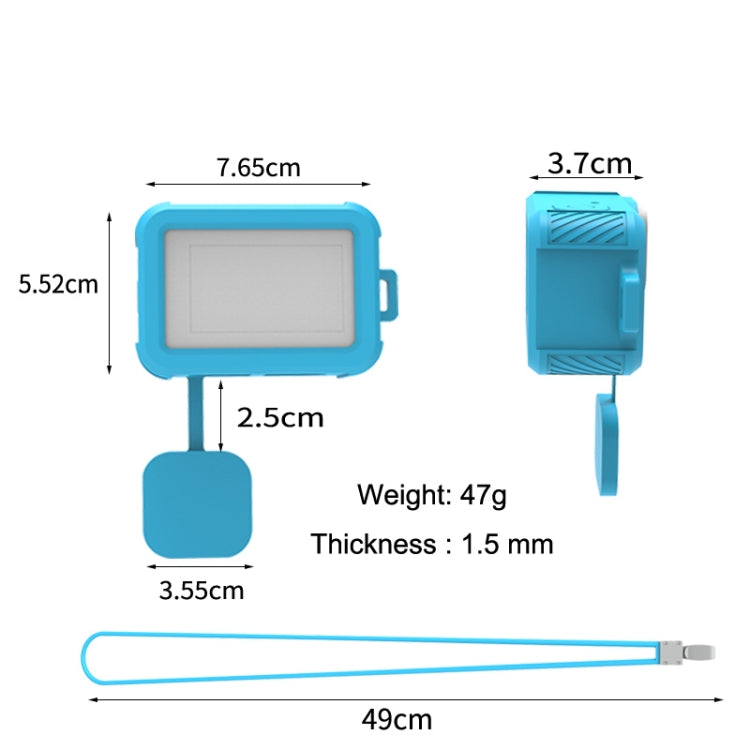 For GoPro HERO10 Black / HERO9 Black Liquid Silicone Case, Liquid Silicone Case (Rose Red), Liquid Silicone Case (White), Liquid Silicone Case (Red), Liquid Silicone Case (Black), Liquid Silicone Case (Orange), Liquid Silicone Case (Transparent)�������...