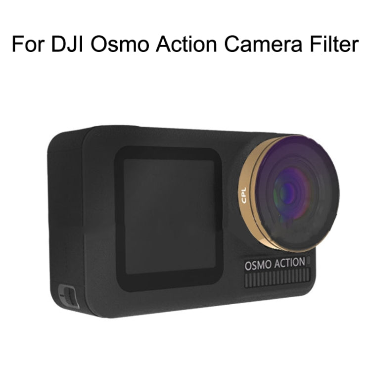 JSR For DJI Osmo Action Motion Camera Filter, Style:, LG-CPL, LG-ND4, LG-ND8, LG-ND16, LG-ND32, LG-ND8/PL, LG-ND16/PL, LG-ND32/PL, LG-ND64/PL, LG-Red, LG-Yellow, LG-Magenta