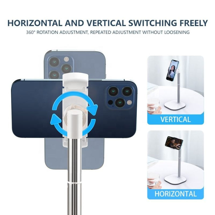 SSKY B09 Live Broadcast Desktop Aluminum Alloy Telescopic Phone Bracket