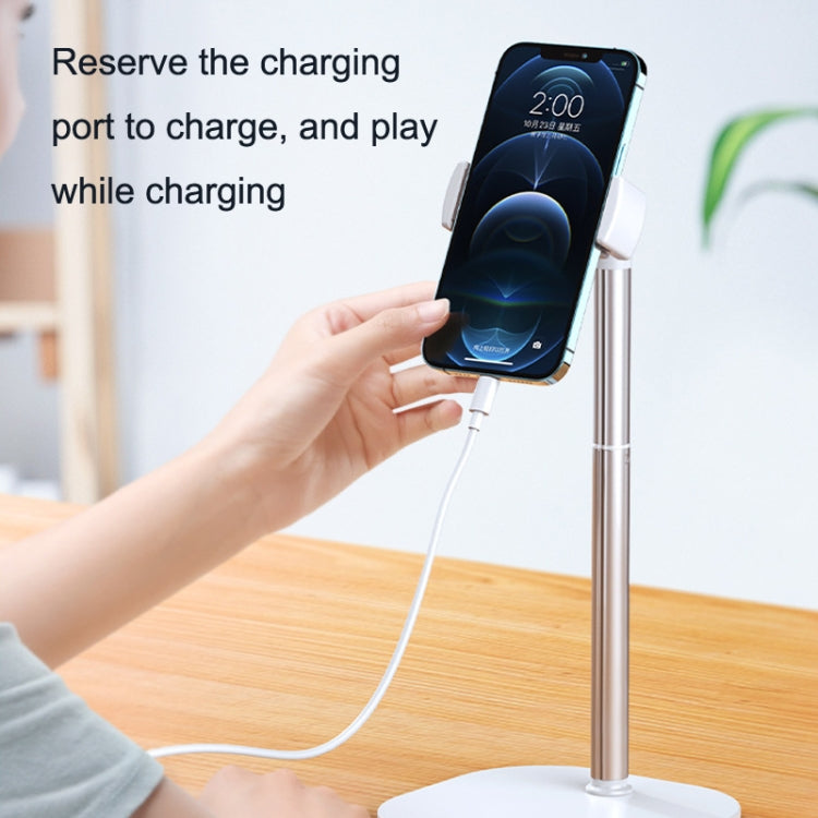 SSKY B09 Live Broadcast Desktop Aluminum Alloy Telescopic Phone Bracket