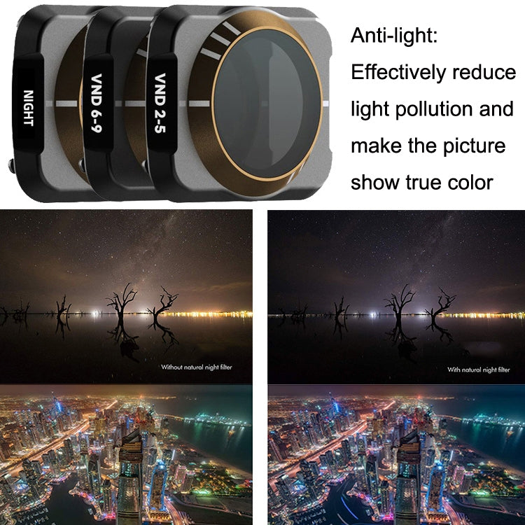 JSR For DJI Mavic Air 2 Motion Camera Filter, Style:, UV, CPL, ND8, ND16, ND32, ND64, STAR, Anti-light, ND2-5, ND6-9, ND2-5+ND6-9+Anti-light, MCUV+CPL+ND16+ND32, UV+CPL+ND8+ND16+ND32+ND64, UV+CPL+ND8+ND16+ND32+ND64+STAR+Anti-light