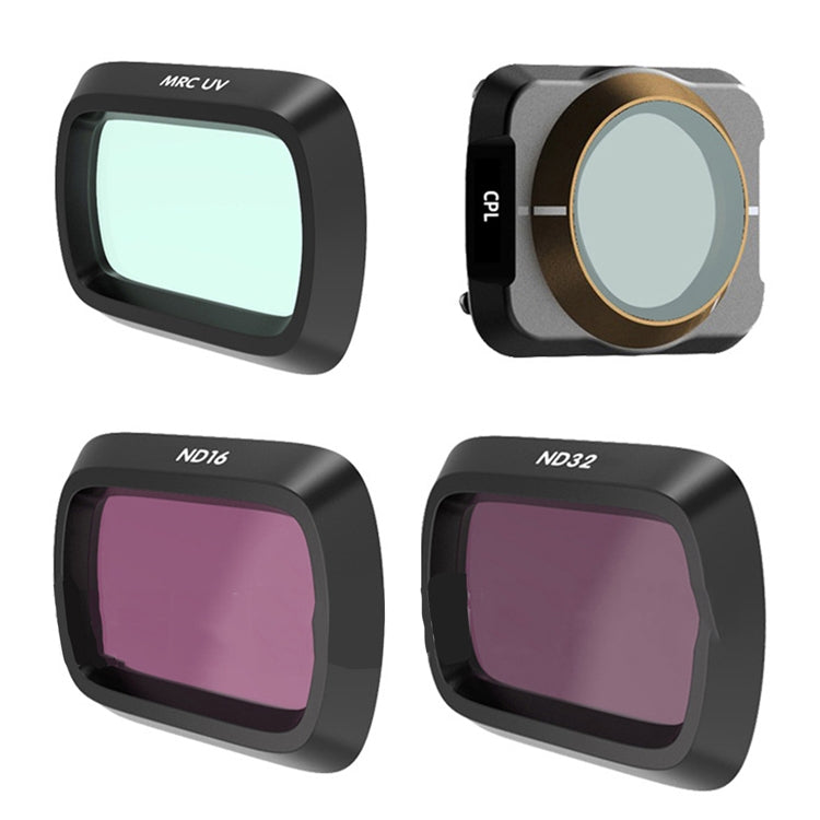JSR For DJI Mavic Air 2 Motion Camera Filter, Style:, UV, CPL, ND8, ND16, ND32, ND64, STAR, Anti-light, ND2-5, ND6-9, ND2-5+ND6-9+Anti-light, MCUV+CPL+ND16+ND32, UV+CPL+ND8+ND16+ND32+ND64, UV+CPL+ND8+ND16+ND32+ND64+STAR+Anti-light