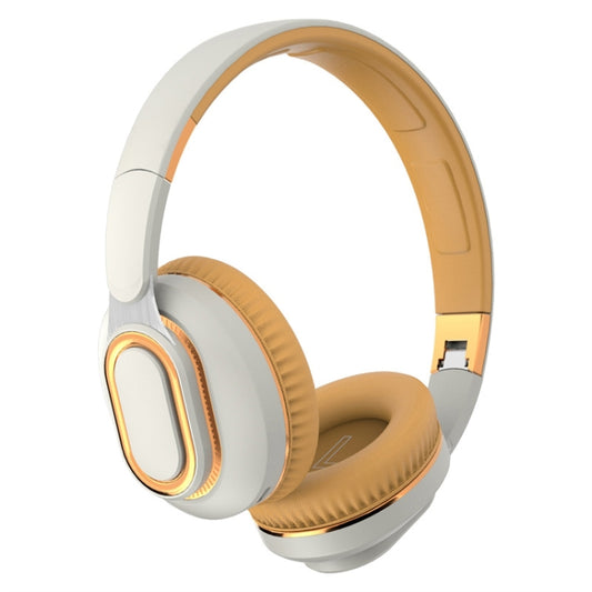 Black H7 Bluetooth headphones with foldable design and built-in microphone