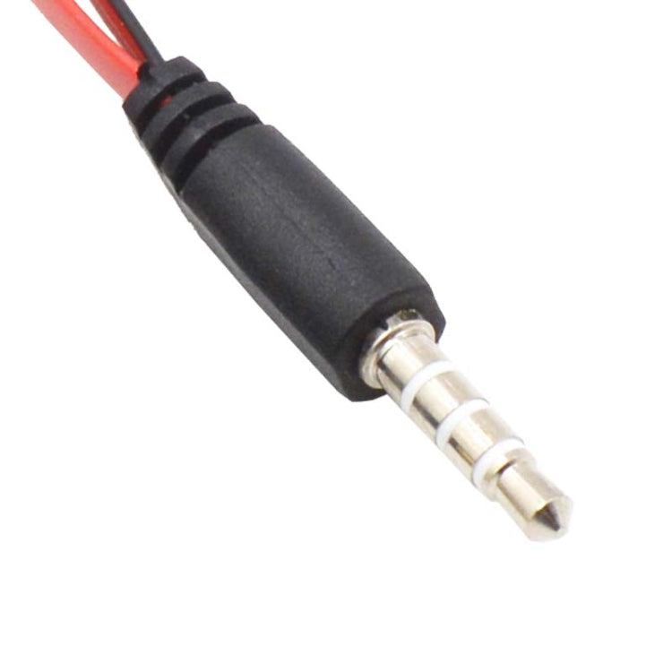 Câble adaptateur 2 en 1 pour casque audio et microphone de voiture, 20 cm, 3,5 mm, 10 pièces, Y-1001