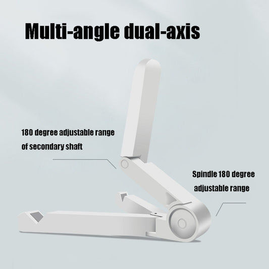 Minimalist phone holder unfolded showing durable construction and flexible positioning capability