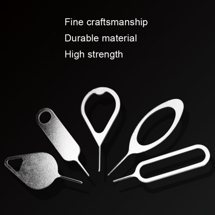 100 PCS Universal Thickened and Hardened Steel Phone Card Removal Pin, 100 PCS Style 3, 100 PCS Style 4, 100 PCS Style 1, 100 PCS Style 2