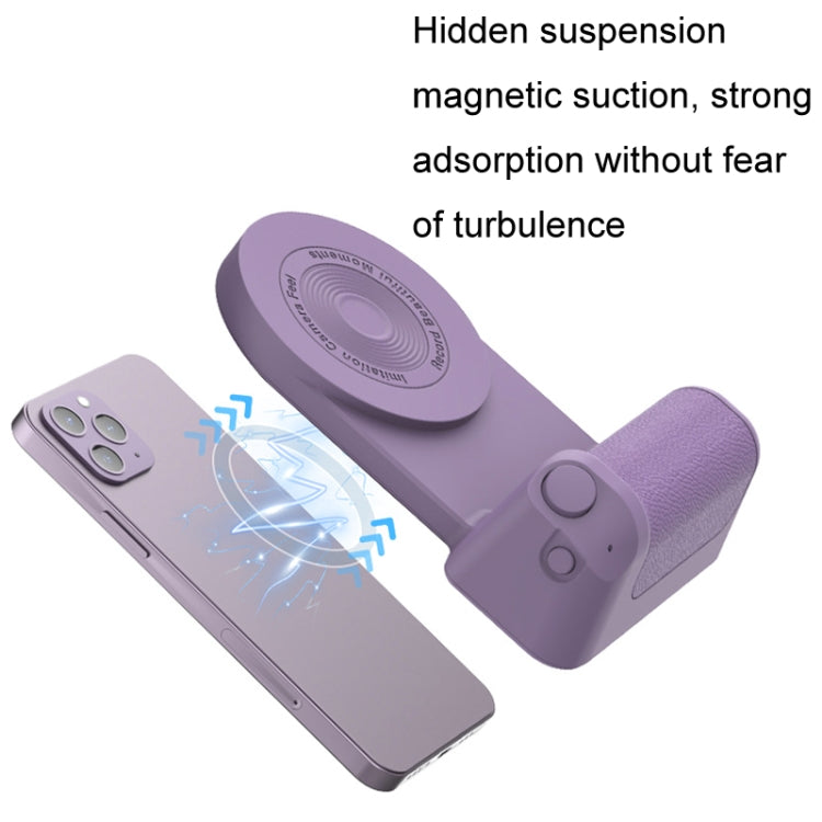 BBC-8 3 In1 Magnetic Absorption Wireless Charging Phone Stand Bluetooth Handheld Selfie Stick, Style:, Upgrade Model
