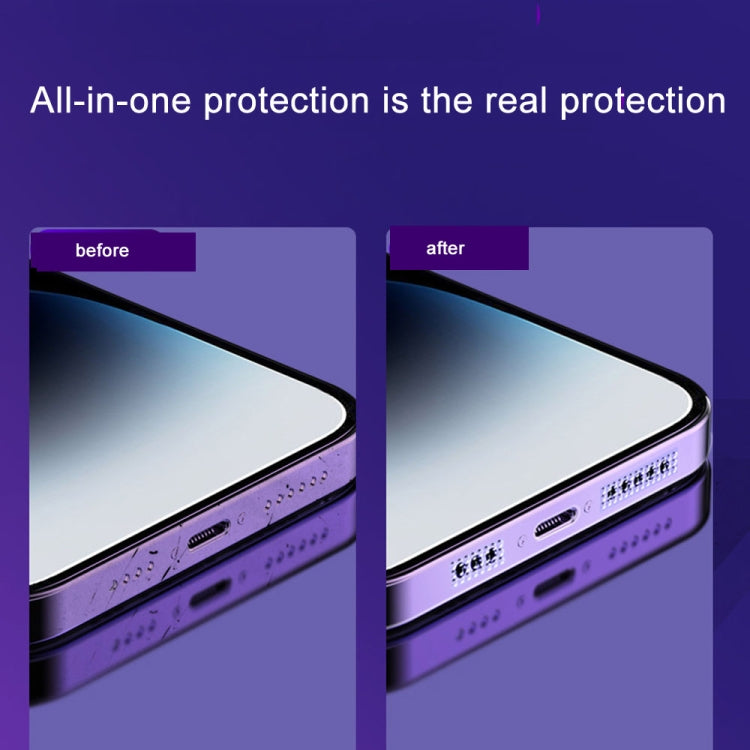 5 Sets Soft Hydrogel Film Speaker Dust Net For iPhone 14 iPhone 13 iPhone 12 Series ,Spec：